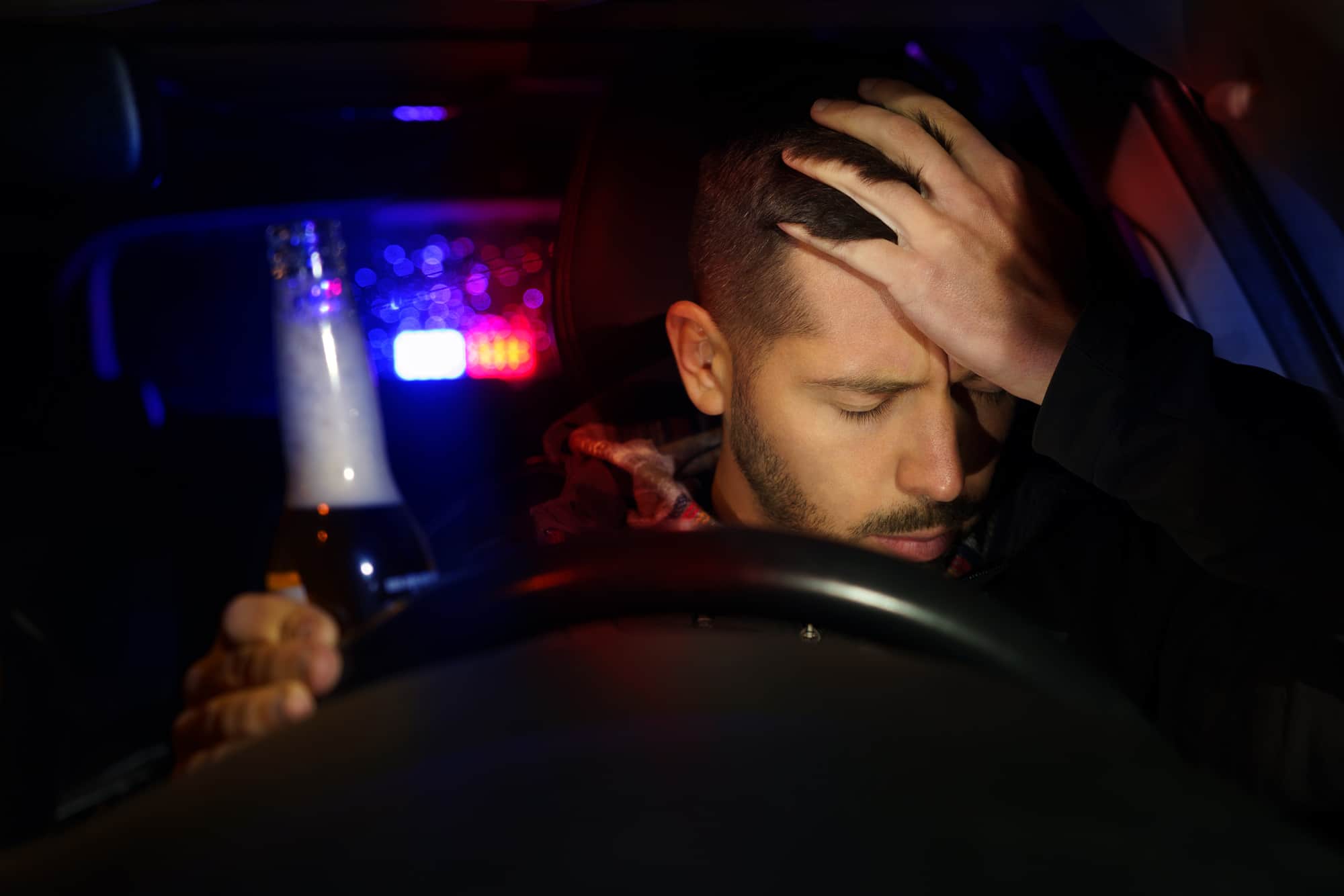 Concerned Man Pulled Over for DUI drunk driving